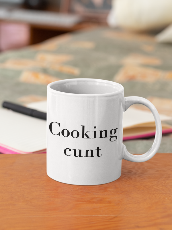 Cooking Cunt Mug Graphic