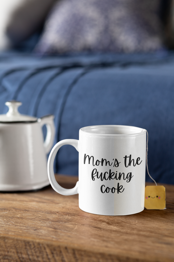 Mom's The Fucking Cook Mug Graphic 2