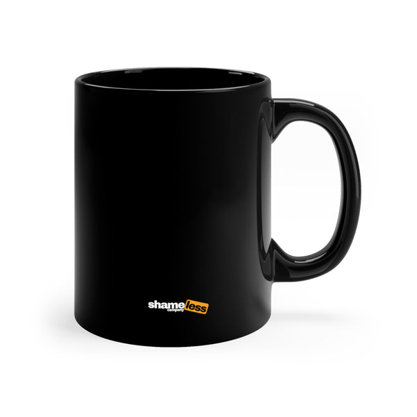 Huge Dick Black Mug