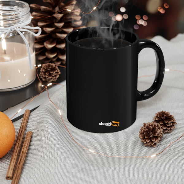 This Smile Black Mug