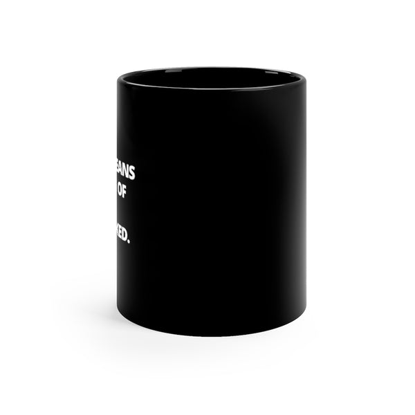 This Smile Black Mug