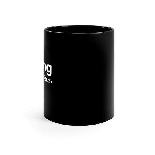 Fucking Fabulous Black Mug