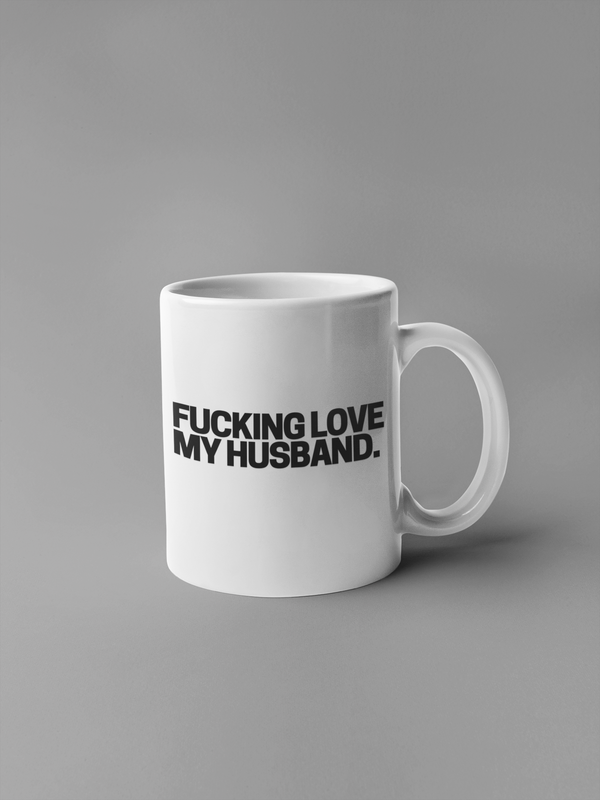 Love My Husband Mug White