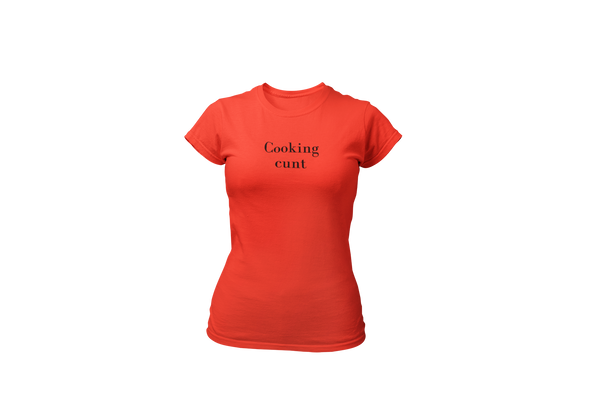 Women's Cooking Cunt Graphic