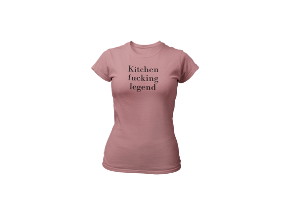 Women's Kitchen Fucking Legend Graphic