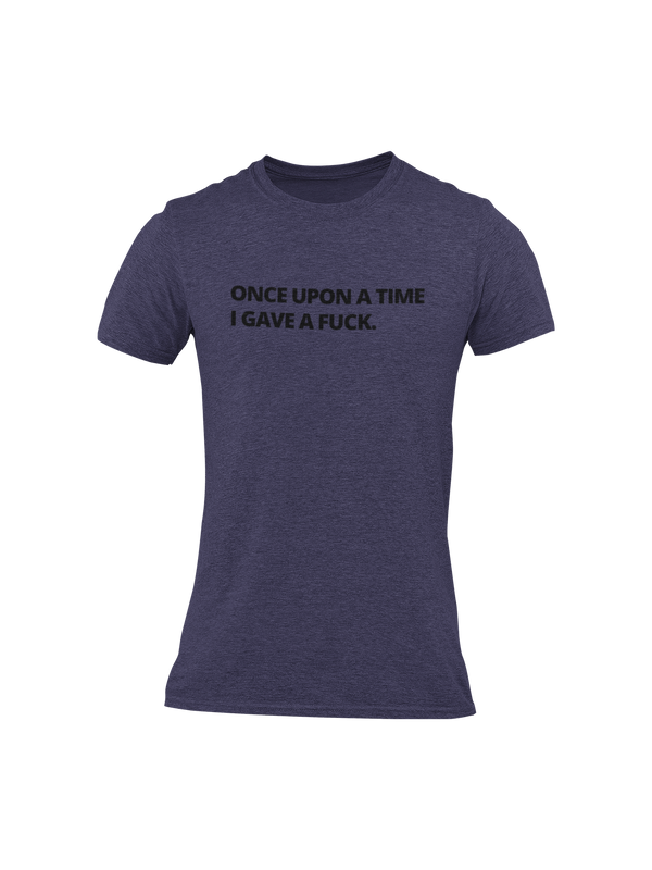 Men's Once Upon A Time Black Print