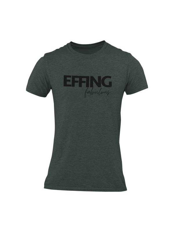 Men's EFFING Fabulous Black Print