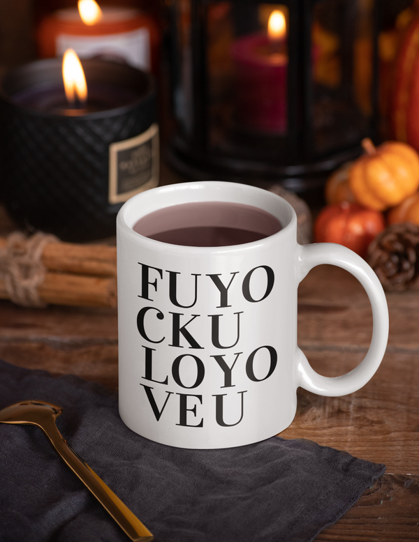 Fuck You Love You Mug Graphic