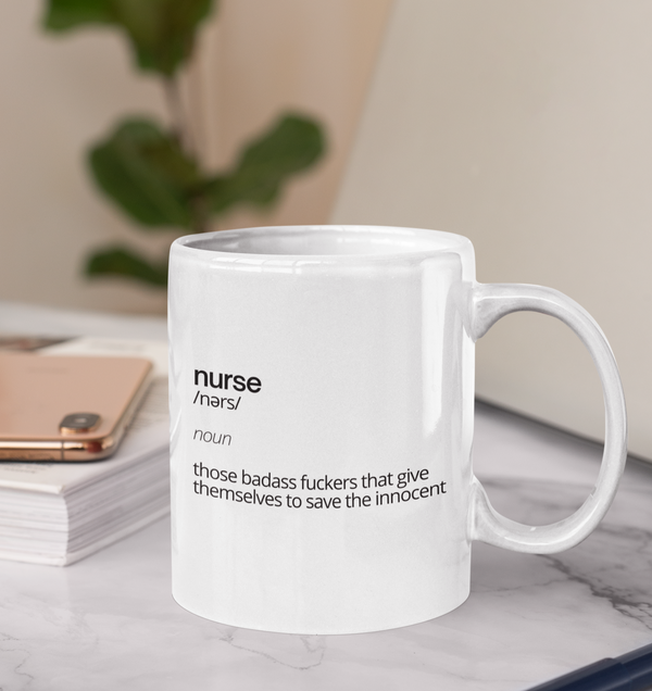 Nurse Definition Mug Graphic