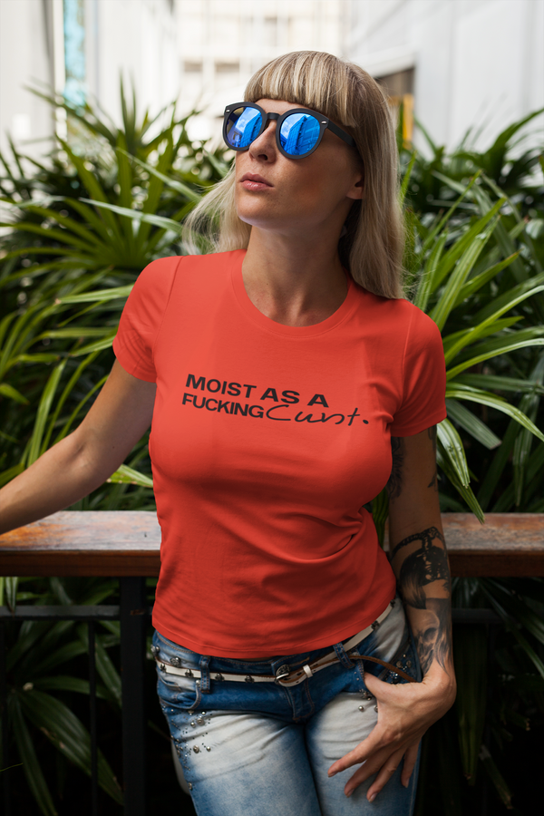 Women's Moist Cunt Black Print