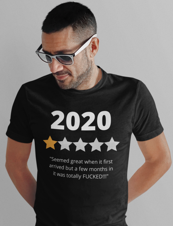Men's 2020 White Print