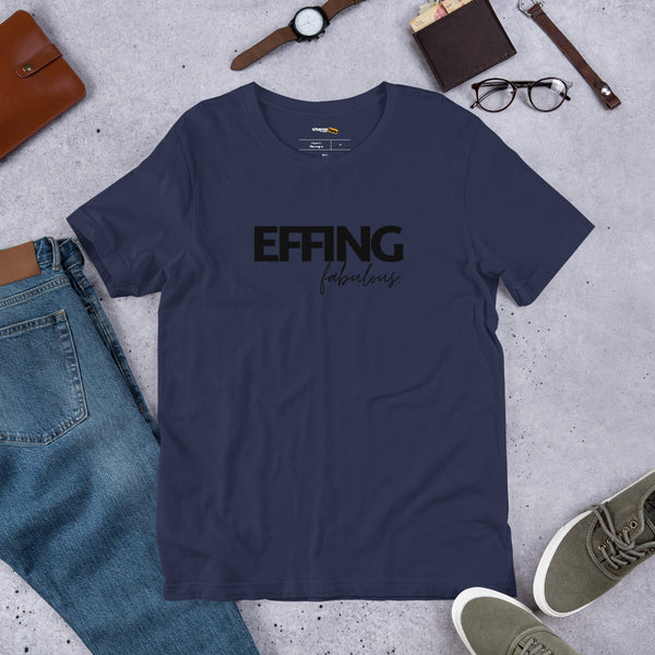 Men's EFFING Fabulous Black Print