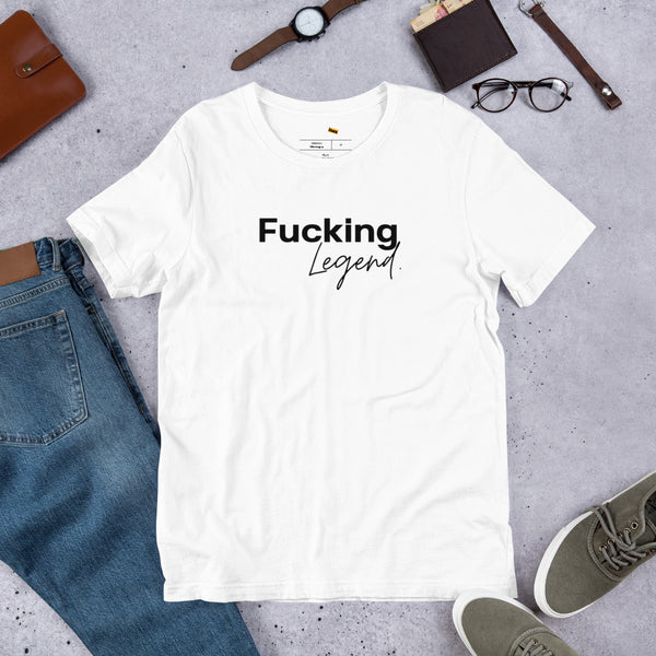 Men's Fuck To The Off Black Print