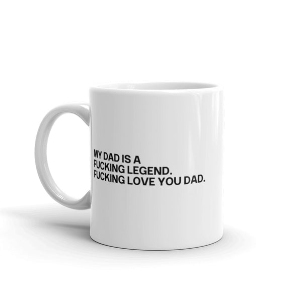 Dad Legend Mug White