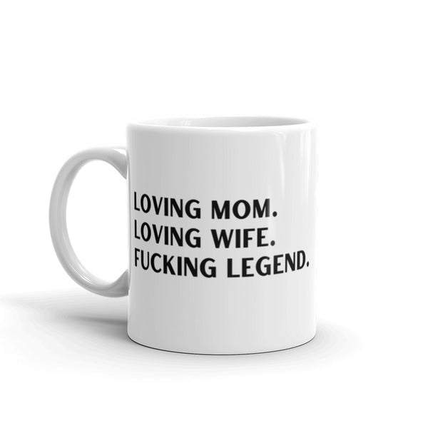 Loving Mom Mug White
