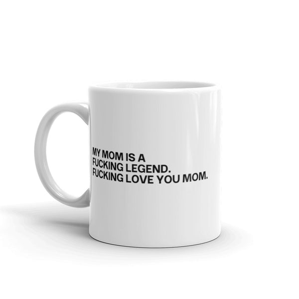 Mom Legend Mug White