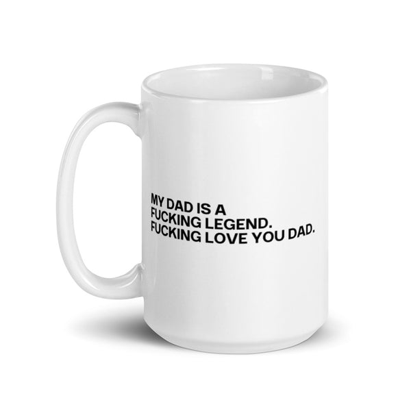 Dad Legend Mug White