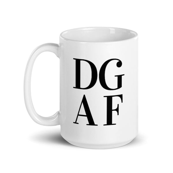 DGAF Tower Mug Graphic