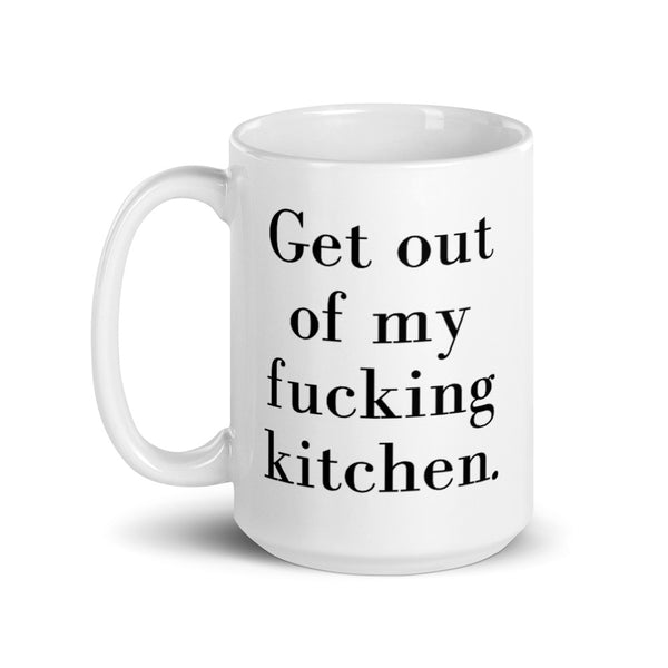 Get Out Of My Kitchen Mug Graphic