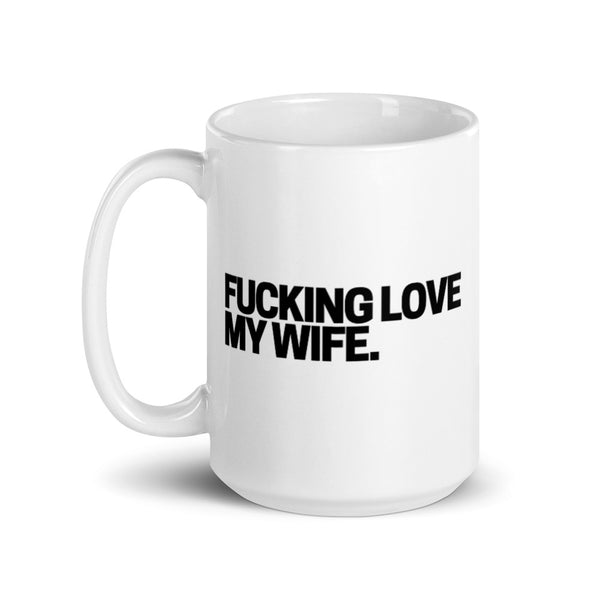 Love My Wife Mug White