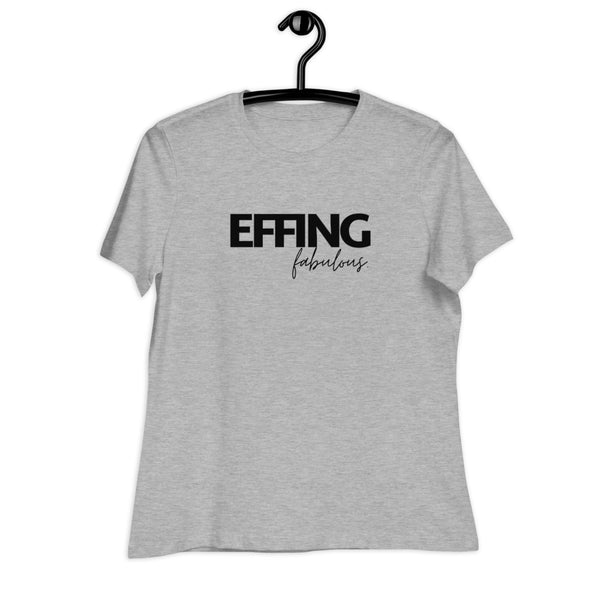 Women's EFFING Fabulous Black Print