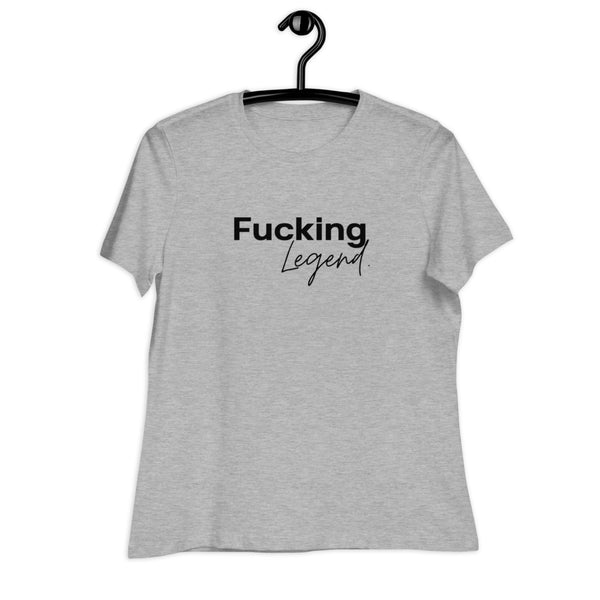 Women's Fucking Legend Black Print