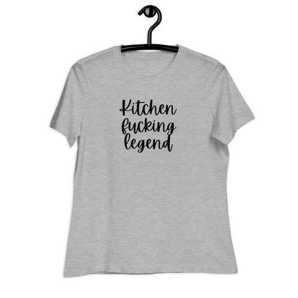 Women's Kitchen Fucking Legend Graphic 2