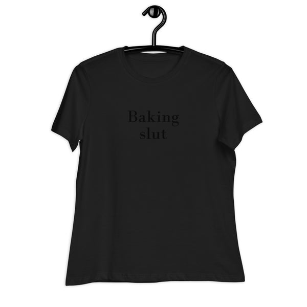 Women's Baking Slut Graphic