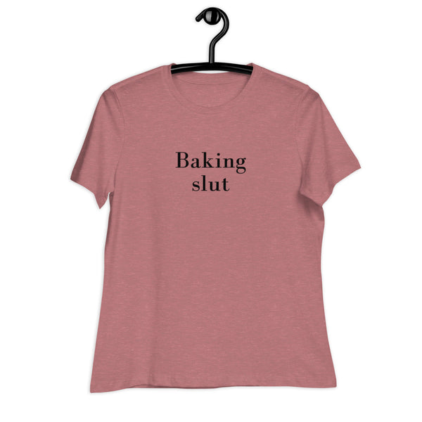 Women's Baking Slut Graphic