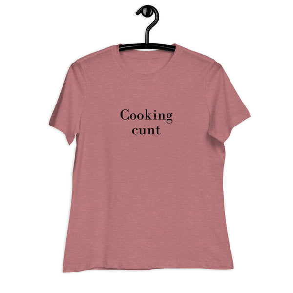 Women's Cooking Cunt Graphic