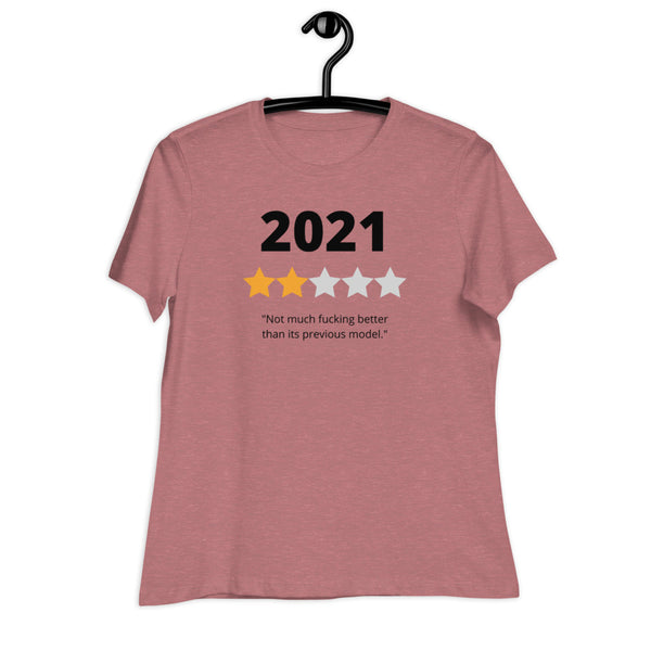 Women's Fuck 2021 Black Print