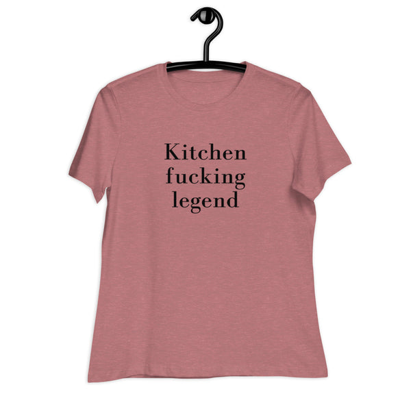 Women's Kitchen Fucking Legend Graphic