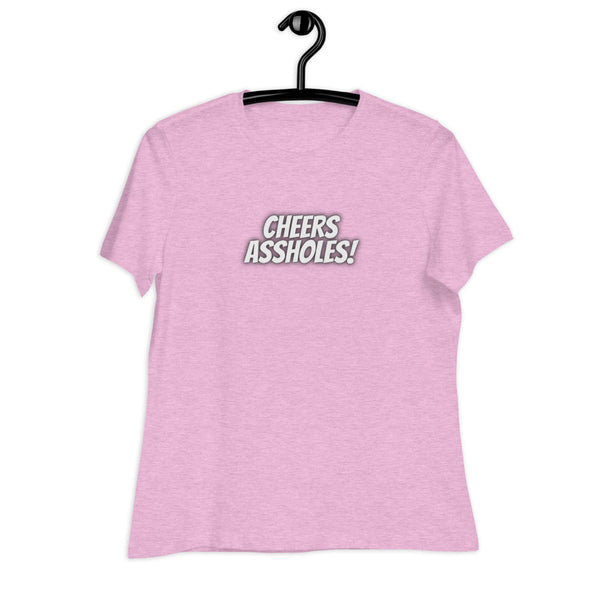 Women's Cheers Assholes Graphic