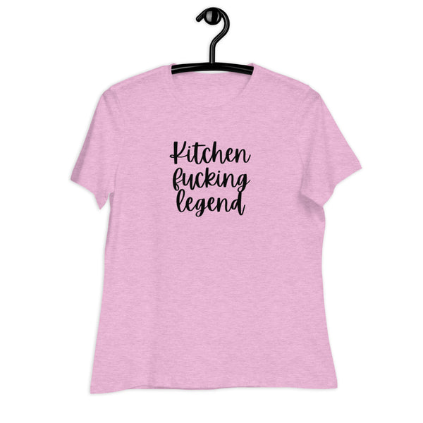 Women's Kitchen Fucking Legend Graphic 2