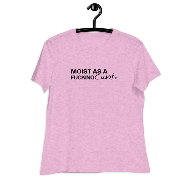 Women's Moist Cunt Black Print