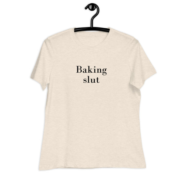 Women's Baking Slut Graphic