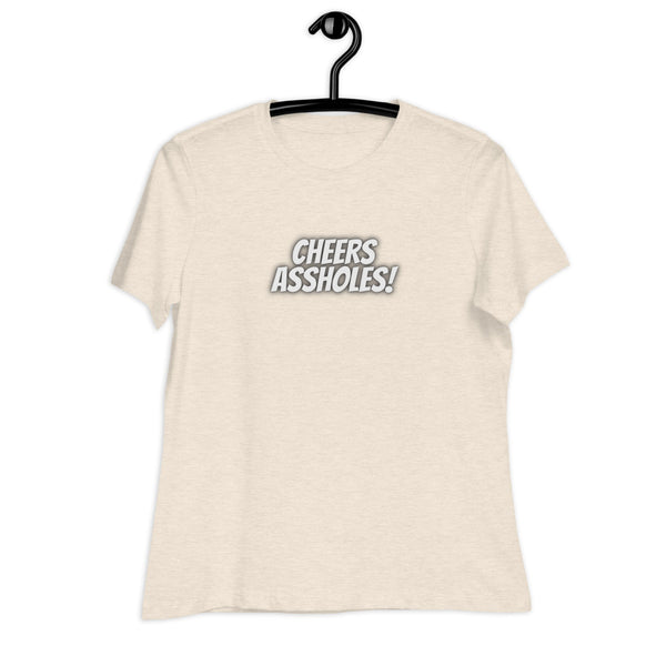 Women's Cheers Assholes Graphic