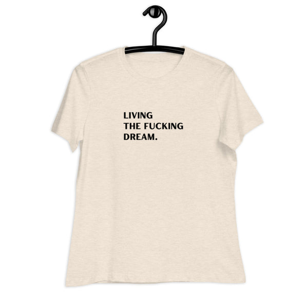 Women's Fucking Dream Black Print