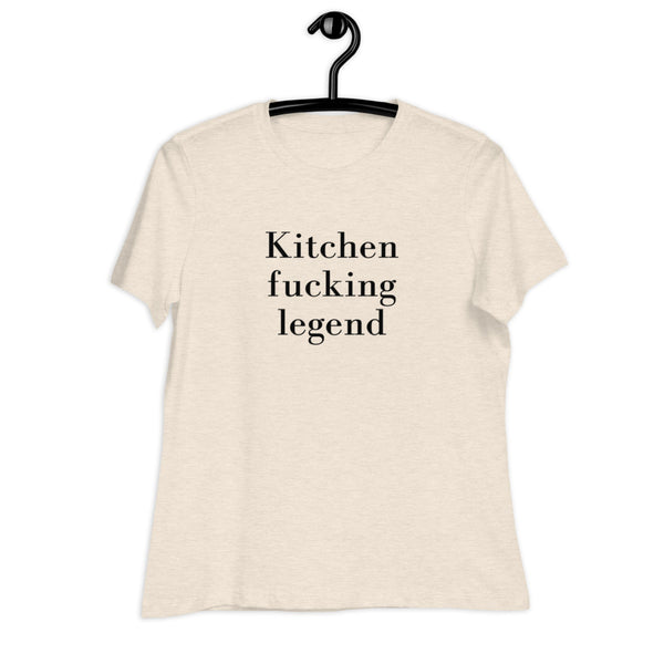 Women's Kitchen Fucking Legend Graphic