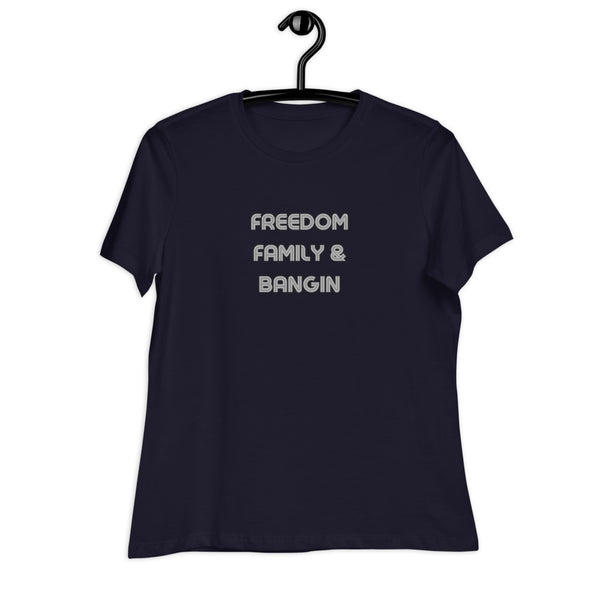 Women's Freedom Family Bangin Graphic