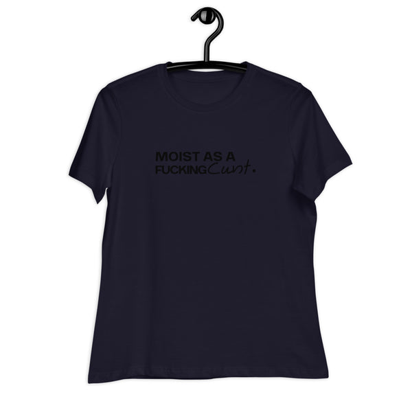 Women's Moist Cunt Black Print