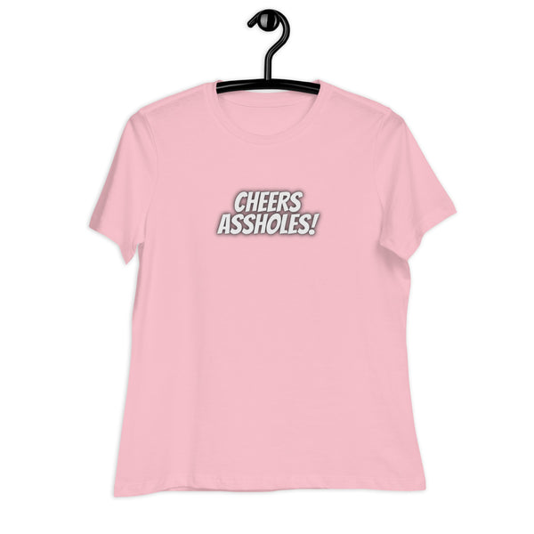 Women's Cheers Assholes Graphic