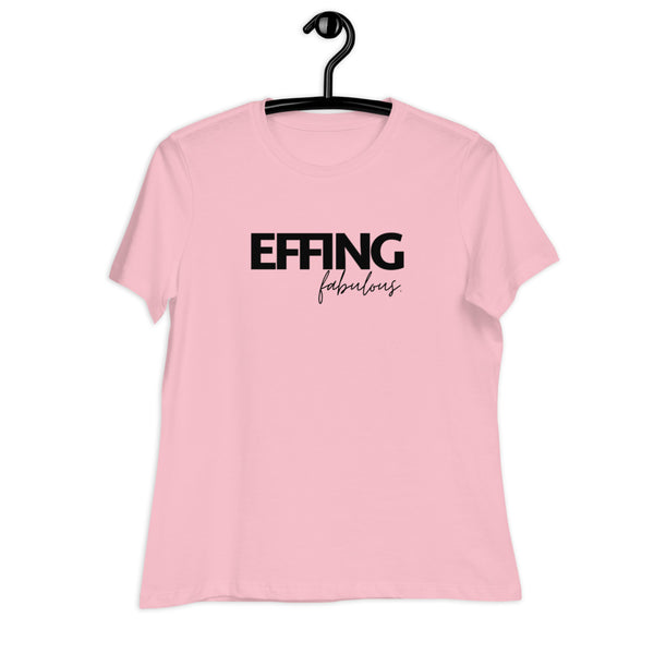 Women's EFFING Fabulous Black Print