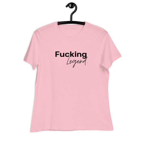 Women's Fucking Legend Black Print