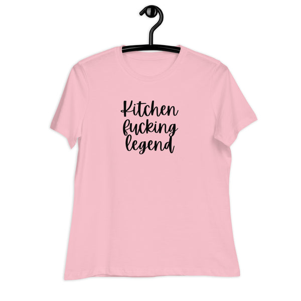 Women's Kitchen Fucking Legend Graphic 2