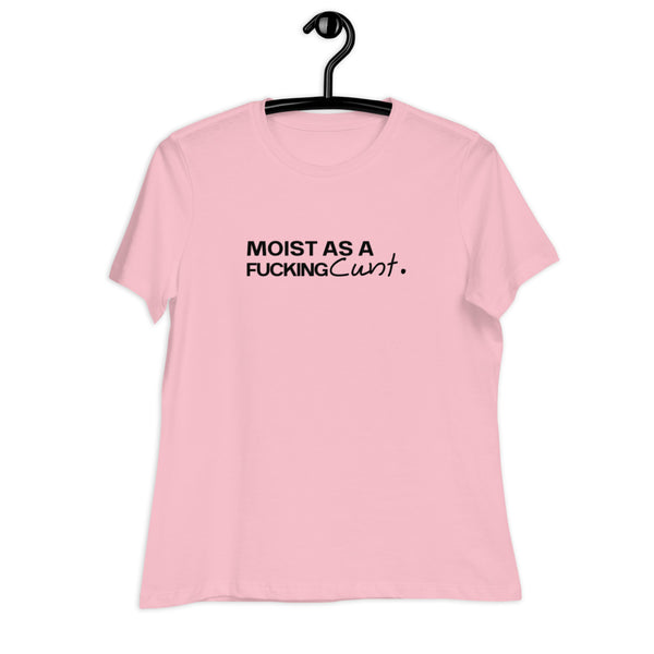 Women's Moist Cunt Black Print