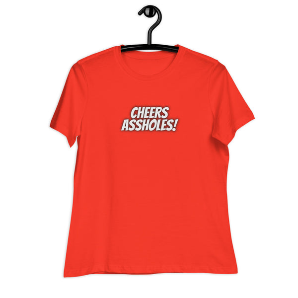 Women's Cheers Assholes Graphic