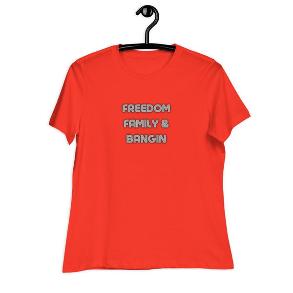 Women's Freedom Family Bangin Graphic