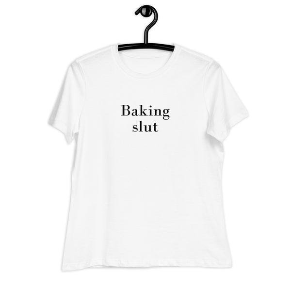 Women's Baking Slut Graphic