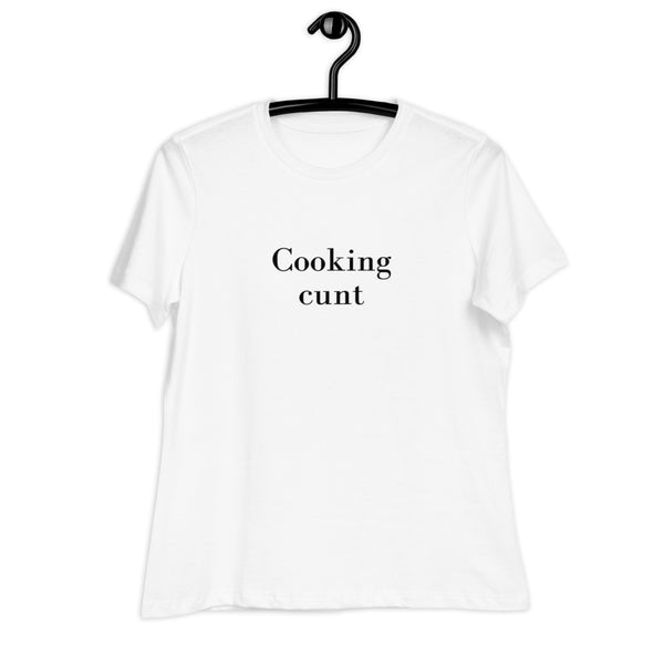 Women's Cooking Cunt Graphic